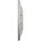 Ekena Millwork Valletta Ceiling Medallion (Fits Canopies up to 3 1/2"), 18"OD x 3 1/2"ID x 1"P, Pot of Cream CM18VLPCF - alternate 2